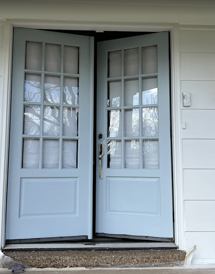 French Doors · Soft Blue